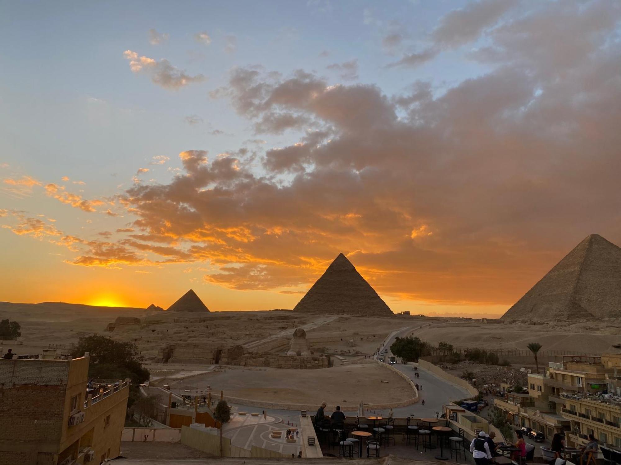 Giza Royal Golden Pyramids Inn מראה חיצוני תמונה