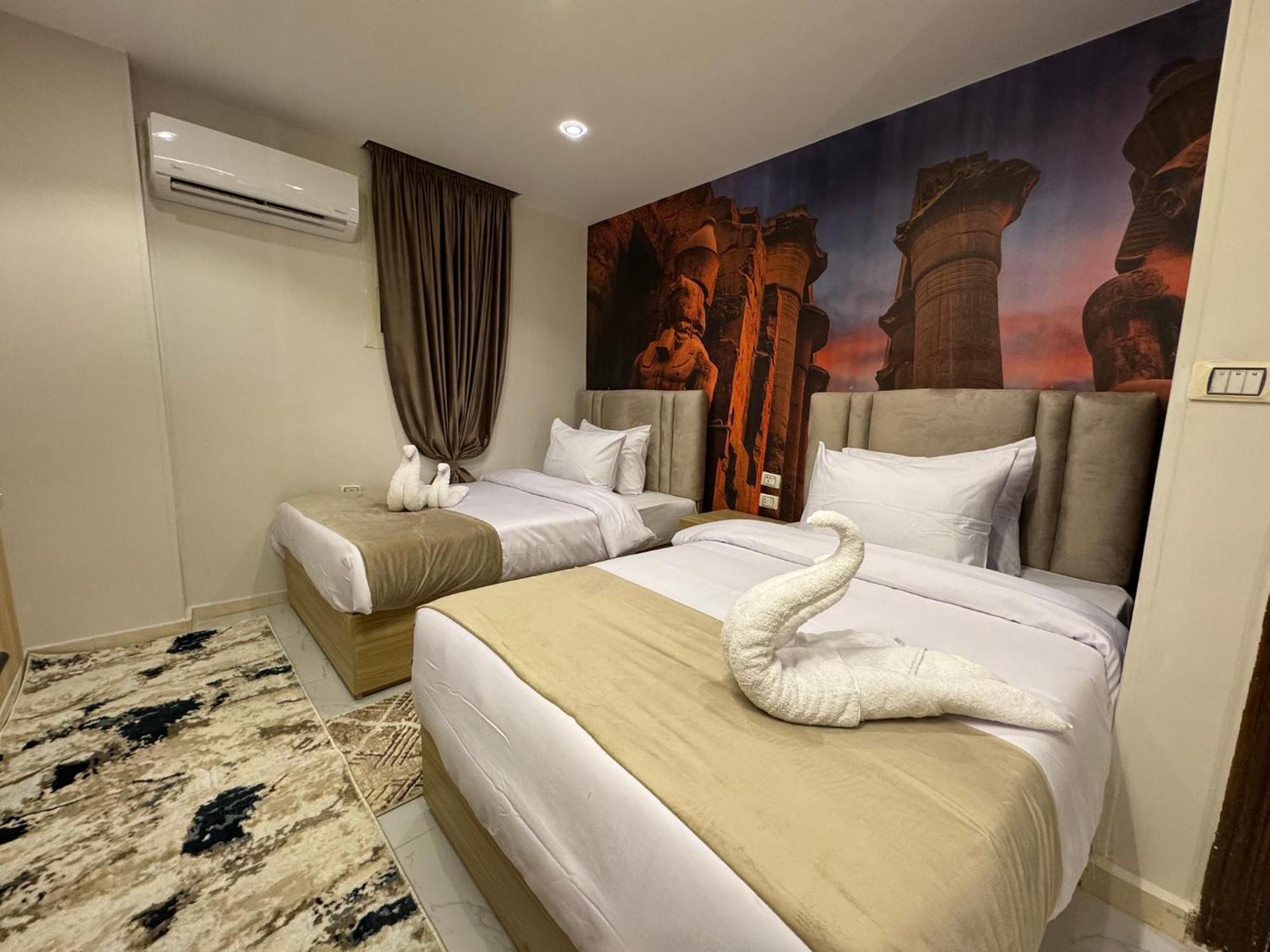 Giza Royal Golden Pyramids Inn מראה חיצוני תמונה