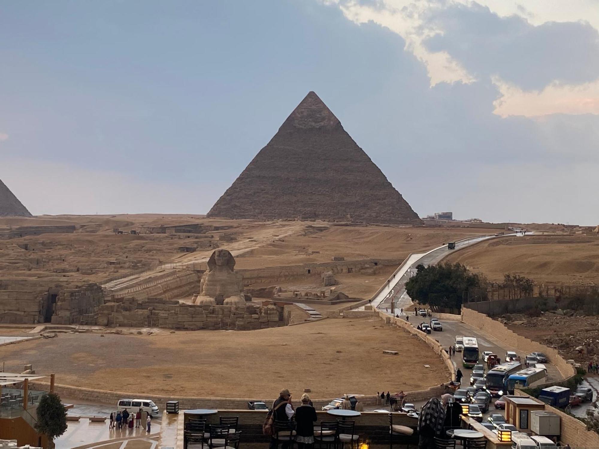 Giza Royal Golden Pyramids Inn מראה חיצוני תמונה